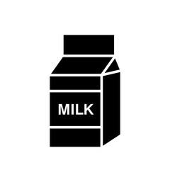 Milk vector icon, drink symbol. Modern, simple flat vector illustration on white background 