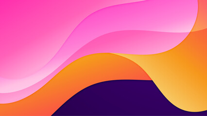 Bright shape abstract colorful design background