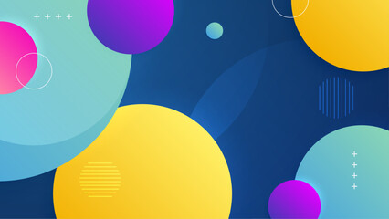 vector geometric colourful background