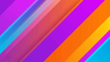 Bright shape abstract colorful design background