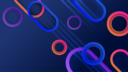 vector gradient colorful background