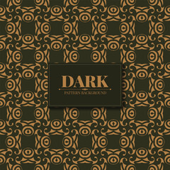 dark ethnic seamless pattern template