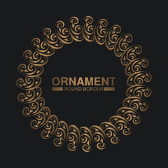 luxury ornament pattern circle design