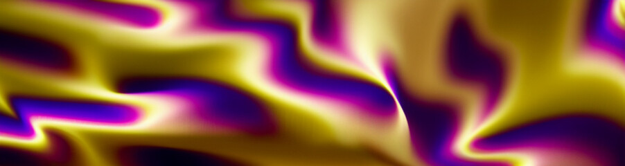 Fototapeta premium Illustration of a vibrant wavy patterned background created with Generative AI technology