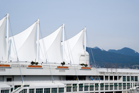 Canada Place, Vancouver, British Columbia, Canada Radiance of the Seas Cruise Ship Docked at Canada Place. High quality photo