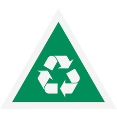 Obraz premium Sticker Recycle Material Recycling Life Zero Waste Lifestyle 