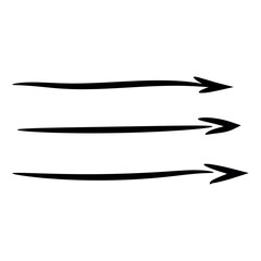 Black arrows on white background