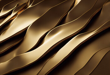 A wallpaper that says gold on it. Generative ai
