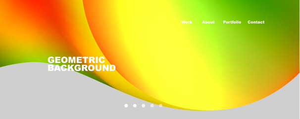 Round shapes and circles geometric abstract background. Vector Illustration For Wallpaper, Banner, Background, Card, Book Illustration, landing page