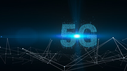 デジタルクラウド化によるデジタルトランスフォーメーションのイメージ　5Gサイバーセキュリティコンセプ