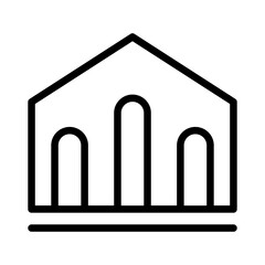 Museum line icon