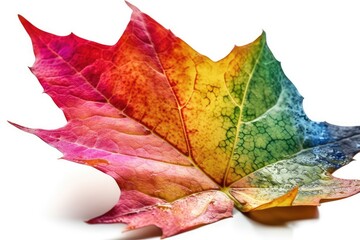 autumn leaves on a black background