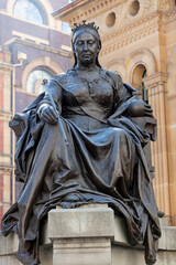 Obraz premium Exterior view of the Queen Victoria Building in Geroge Street Sydney Australia