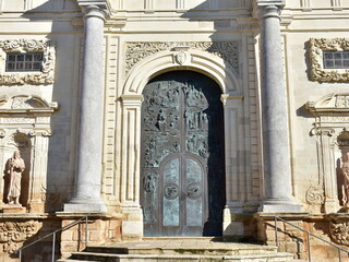 Fototapeta na wymiar church San Giacomo in town Caltagirone,Sicily