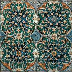 seamless pattern with flowers