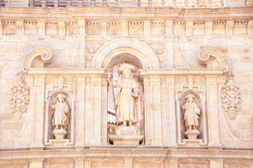 The holy door at Santiago de Compostela