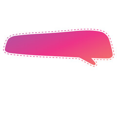 pink chat box