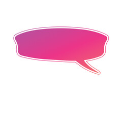 pink chat box