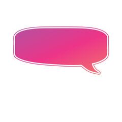 pink chat box