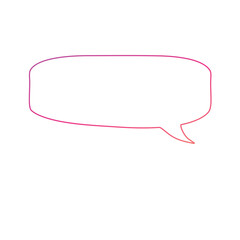 pink chat box