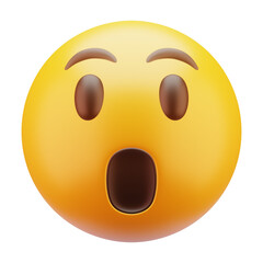 3D emoticon icon
