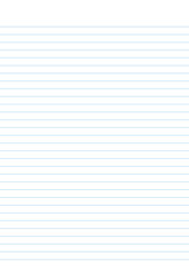 Fototapeta premium Notebook paper background. Lined notebook paper
