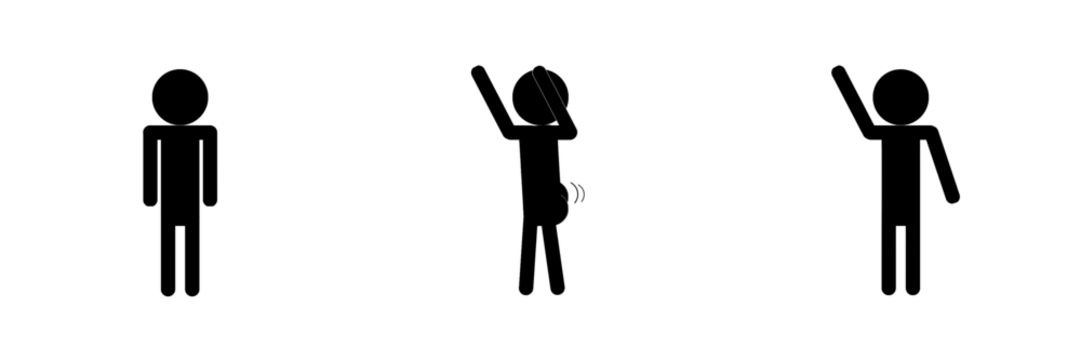 Set of Stickman - Powered by Adobe