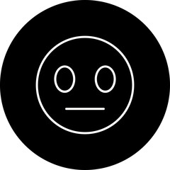 Neutral Line Inverted Icon