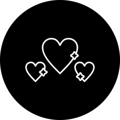 Love Line Inverted Icon