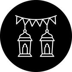 Garland Line Inverted Icon