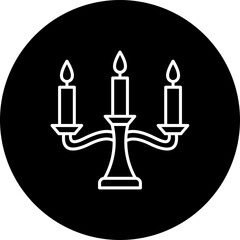 Candle Line Inverted Icon