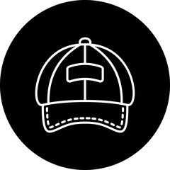 Cap Line Inverted Icon