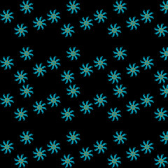 seamless pattern with flowers background