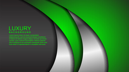 abstract green background with wave