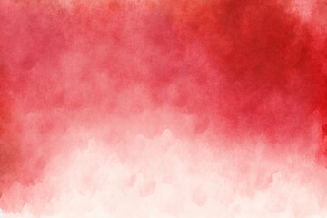 Fototapeta premium Watercolour red texture background. AI generated