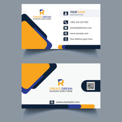Business Card. Creative Modern And Corporate Business Card Template. Clean And Dark Business Card Template. 
Professional Stylish Business Card Template. Visiting Card Template. Free Business Card 