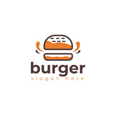burger logo design vector template, fast food restaurants, cafes, hamburgers,s and burgers,
burger logo design vector template, Fast food logo, badge flat modern minimal design illustration.

