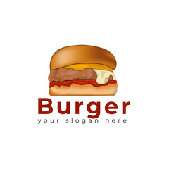 burger logo design vector template, fast food restaurants, cafes, hamburgers,s and burgers,
burger logo design vector template, Fast food logo, badge flat modern minimal design illustration.
