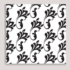 Seamless Floral Pattern, Vector Illustration.