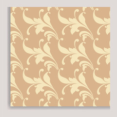 Seamless Floral Pattern, Vector Illustration.