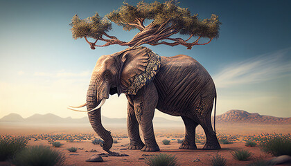 Trees and elephants