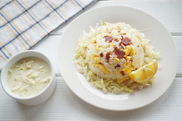 レタスチャーハン