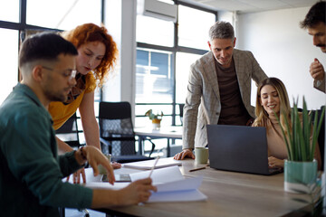 Busy day in the office