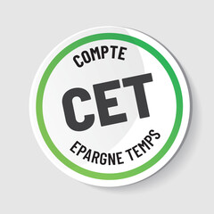 CET - compte épargne temps