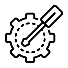 business 1, technical support icon