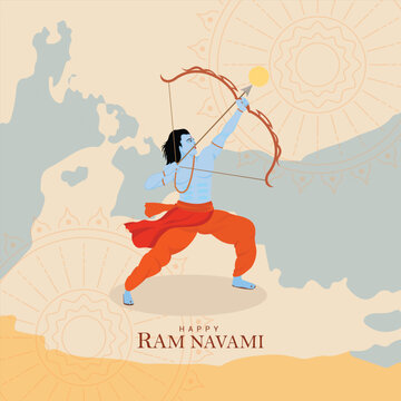 Ram Navami Creative Template 