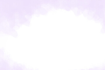 Fototapeta na wymiar 淡い紫色の水彩テクスチャ(透過)