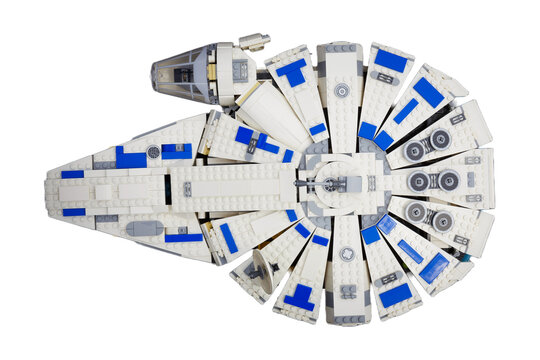 Dortmund - Deutschland 25. M&auml;rz 2023 Lego Star Wars Falcon