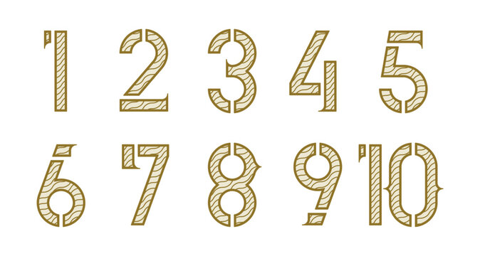 「おしゃれ数字フォント」の写真素材 | 12,880件の無料イラスト画像 | Adobe Stock