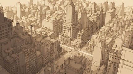 town in the city generative ai
